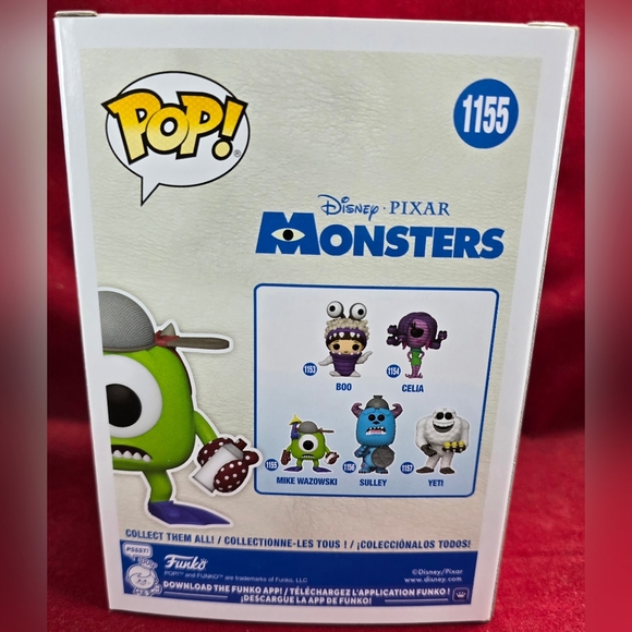 Mike Mazowski funko # 1155 (nib) With pop protector - Picture 7 of 7